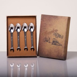 Coffee Spoons modelled on traditional Drop-forged Spanners