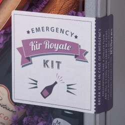 Emergency Kir Royale Kit by Whisk Hampers