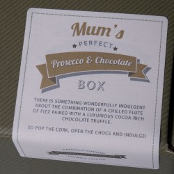 Mum's Prosecco & Chocolate Truffles Gift Box