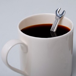 Coffee Spoons modelled on traditional Drop-forged Spanners