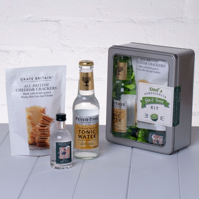 Dads Emergency Gin and Tonic Kit with Crackers Whisk Hampers-31