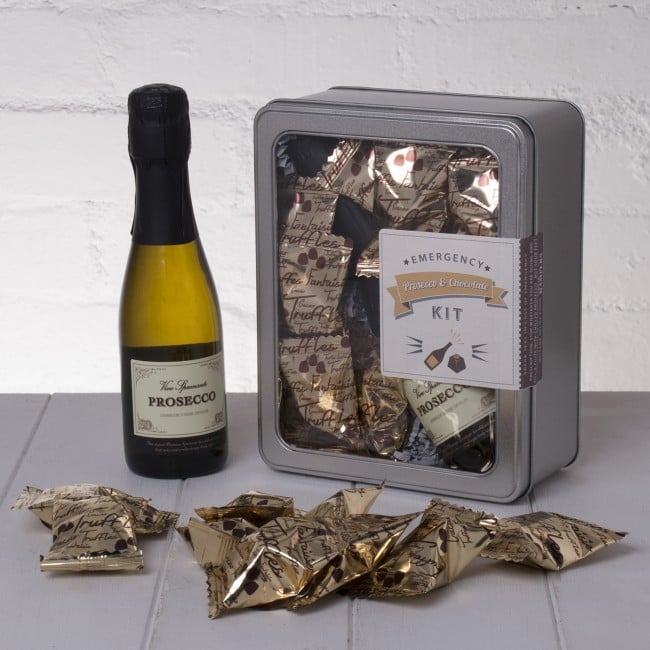 Emergency Prosecco and Chocolate Kit Whisk Hampers-31