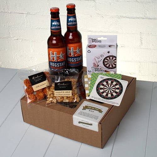 Our Craft Lager 'Pop Up Pub' Box brings the local to their Door!
