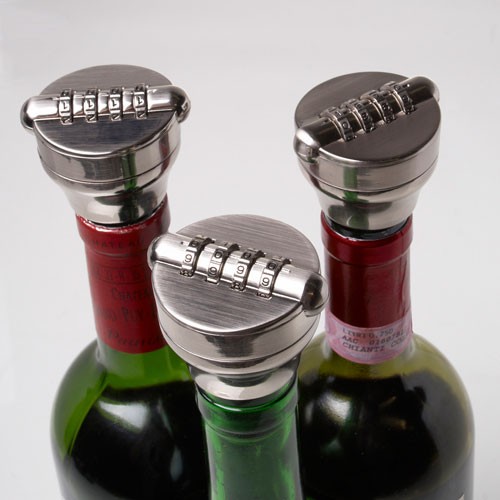 Combination Bottle Lock Wine Bottle Stopper Great Gift Ideas