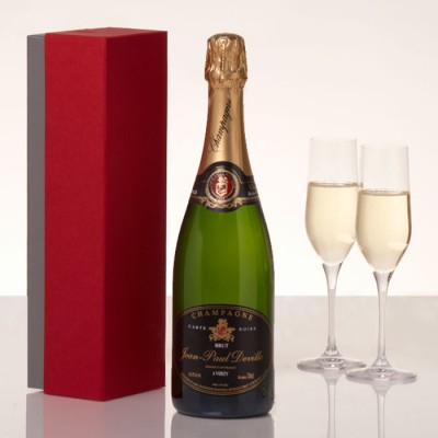 Jean-Paul Deville Carte Noire Champagne 75cl in Gift Box