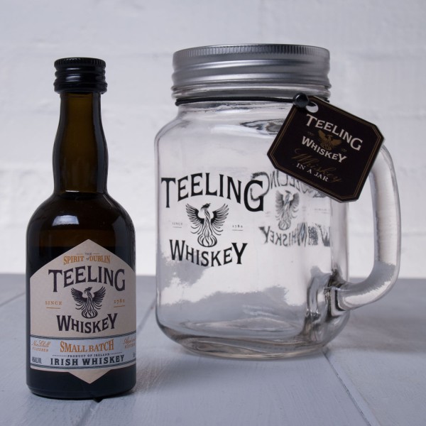 Teeling Whiskey Co. Small Batch Whiskey in Mason Jar Whisk Hampers-20